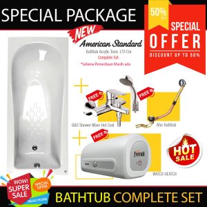 bathtub set american standard complete set bonus extra water heater
