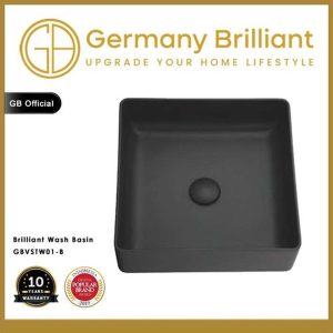 Wastafel Germany Brilliant Model GBVSTW01-B (Body Only)