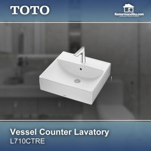 Wastafel TOTO Model L710CTRE (Body Only)