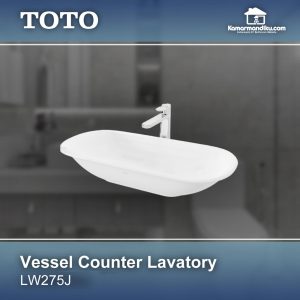 Wastafel TOTO Model LW275J (Body Only)